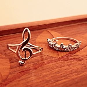 Set of two size 10 Rings